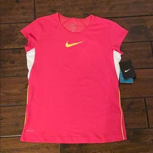 Pink Nike Athletic T-Shirt